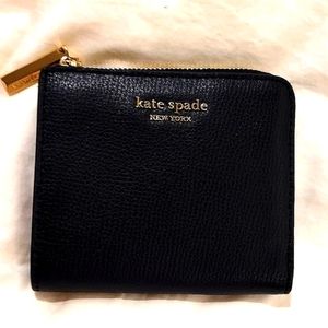Kate Spade, never used' black, sylvia wallet